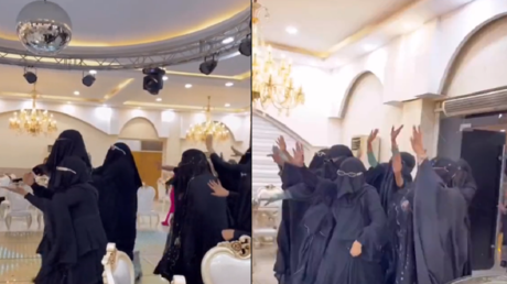 فيديو متداول لسيدة "تقتحم حفل زفاف زوجها على عروس أخرى" يثير ضجة