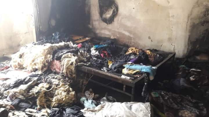 إصابة رجل بحريق منزل في مدينة اللاذقية