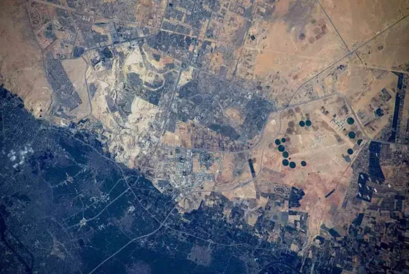 صورة لمصر من الفضاء.. لديك عيون النسر إذا حددت مكان الأهرامات بـ11 ثانية!
