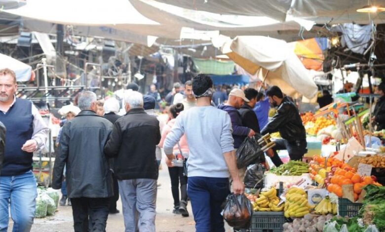 بورصة أسعار الخضار والفواكه واللحوم في أسواق دمشق