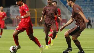فريق تشرين يودع البطولة العربية بالخسارة أمام الشباب السعودي