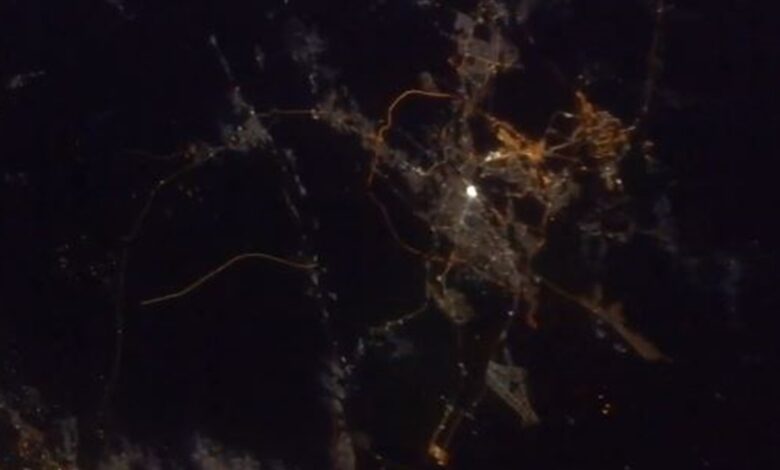 فيديو: مشهد مذهل لمكة المكرمة من الفضاء
