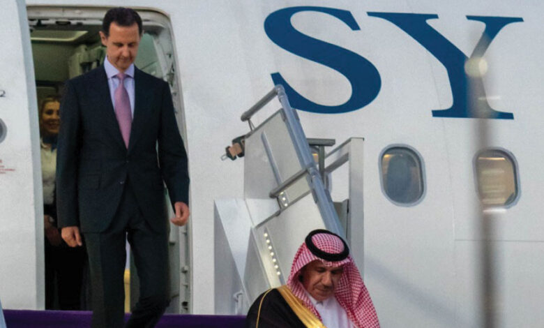 لقاءات رسمية ثنائية للرئيس الأسد مع نظرائه العرب