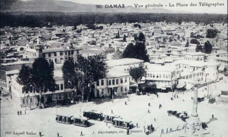 أسماء مدينة دمشق عبر التاريخ